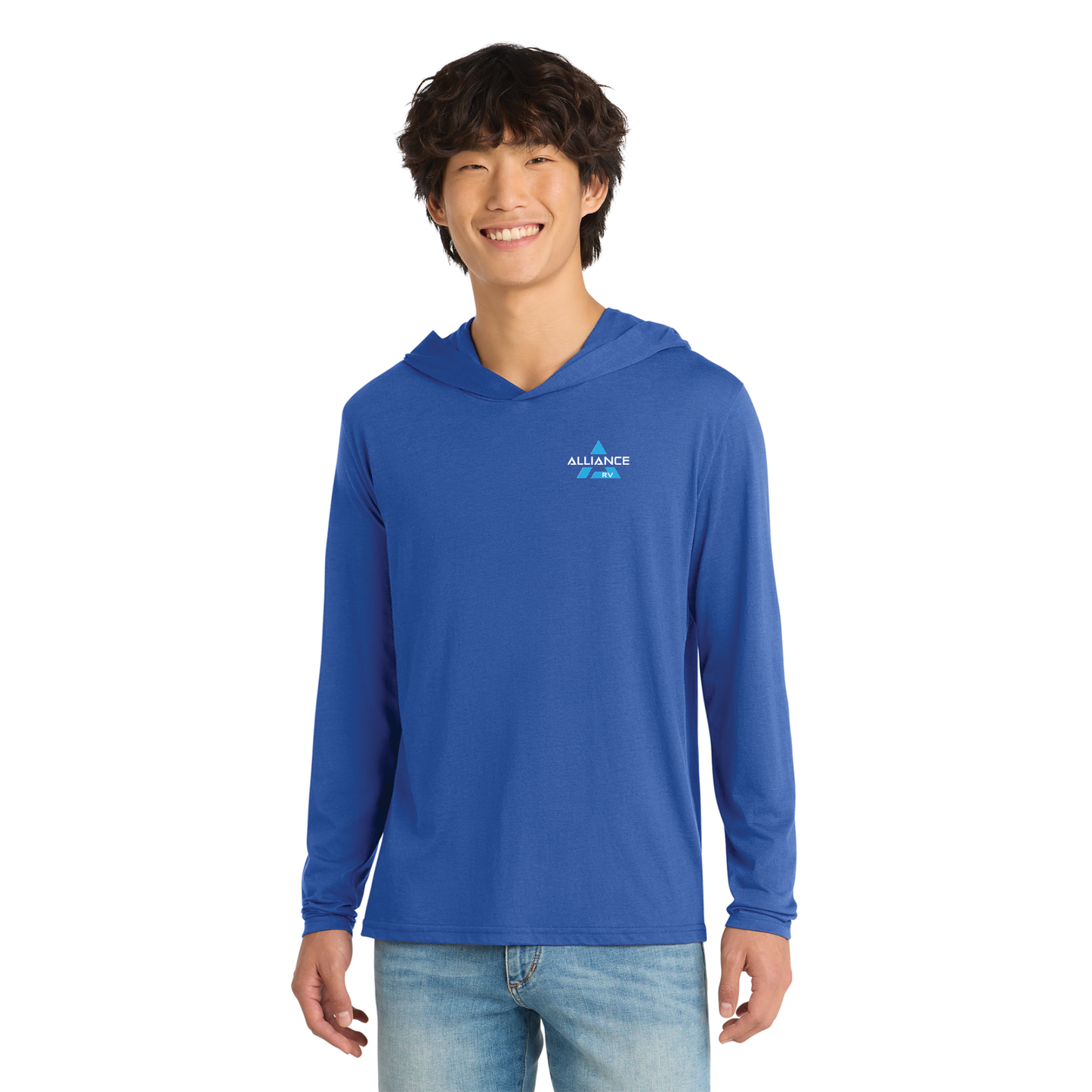District® Perfect Tri® Long Sleeve Hoodie - DM139
