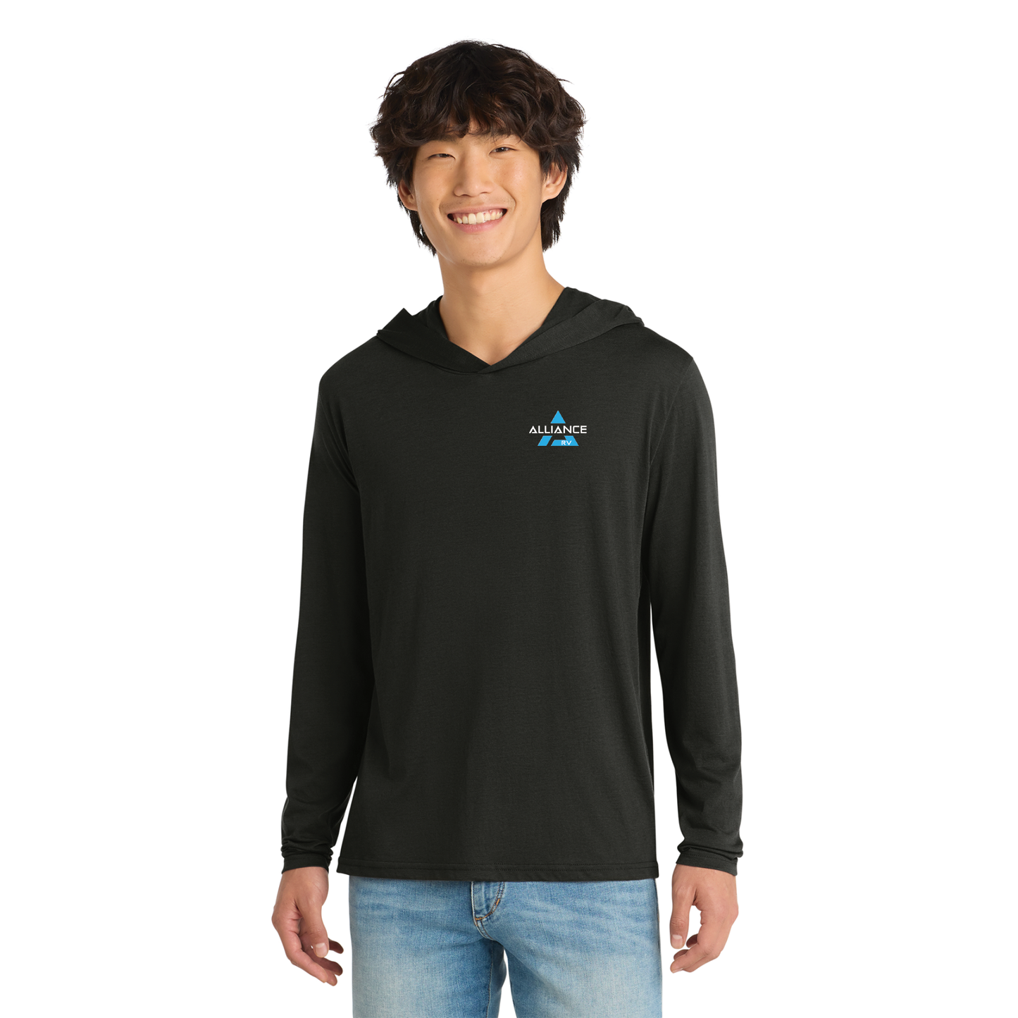 District® Perfect Tri® Long Sleeve Hoodie - DM139