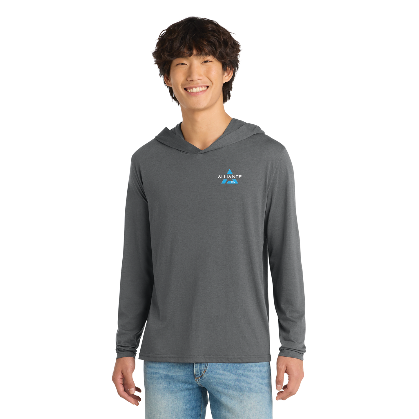 District® Perfect Tri® Long Sleeve Hoodie - DM139