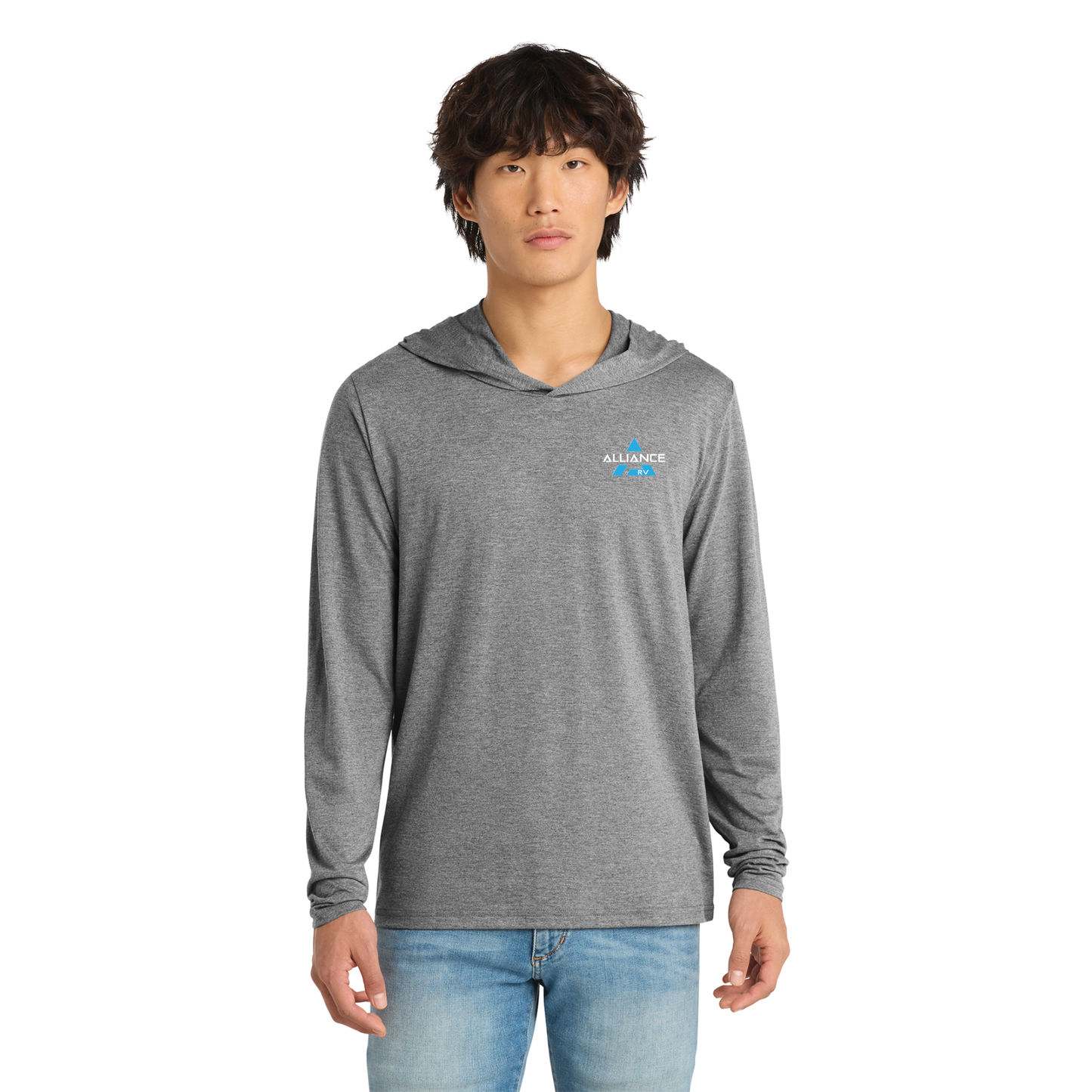 District® Perfect Tri® Long Sleeve Hoodie - DM139